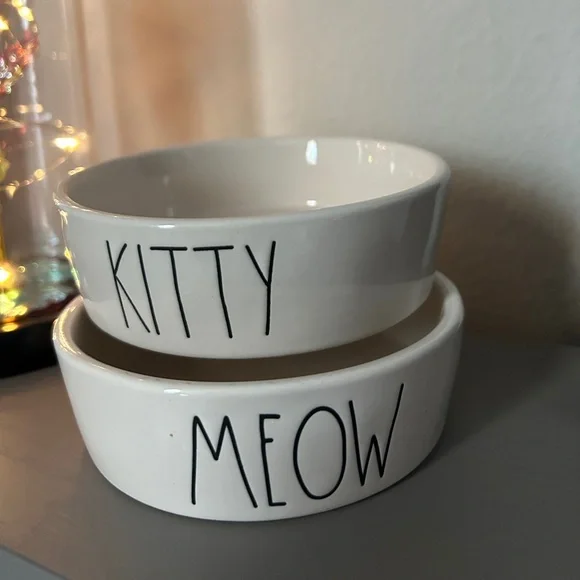 Rae Dunn Cat Bowl NWOT (2) - Picture 1 of 9